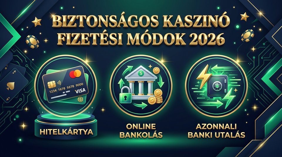 Biztonságos Online Kaszinó Fizetési Módok 2026 - SimplePay, Revolut és Bankkártyás Befizetés